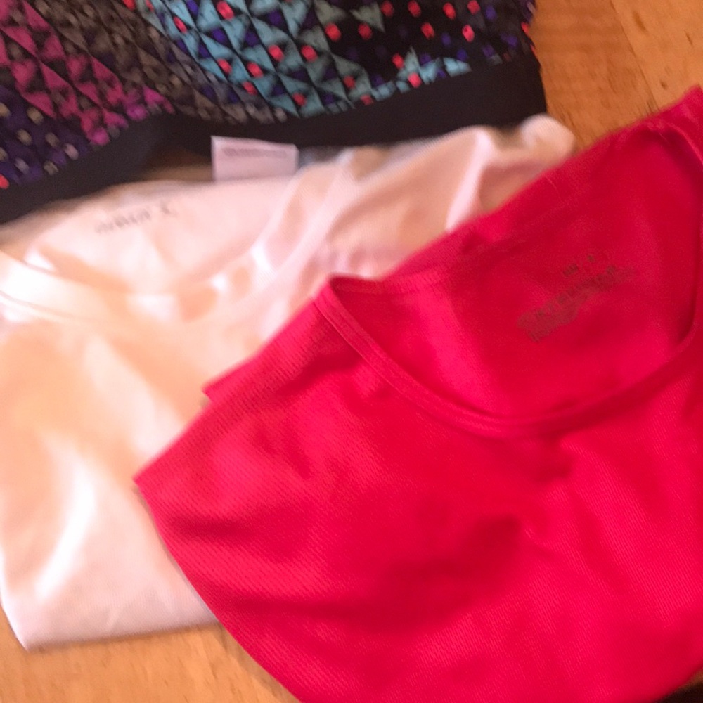Poly workout shirts